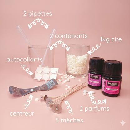 Kit Bougie DIY Smellingood – Sélection Lili Candle Lili Candle Paris