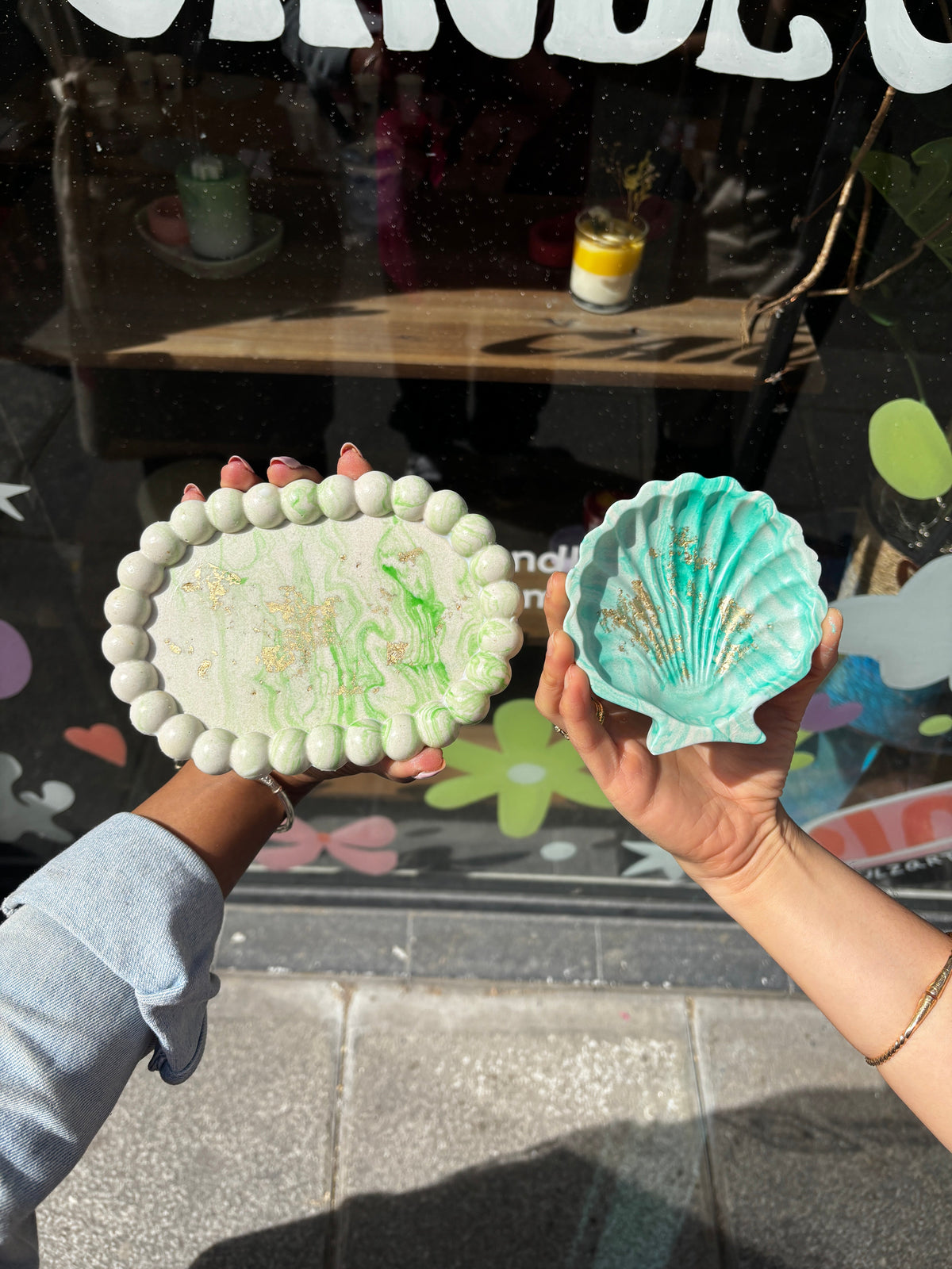 Atelier Jesmonite à l’Atelier Lili Paris